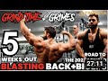 Regan Grimes/Trifecta Series: BLASTED BACK WORKOUT ARNOLD CLASSIC PREP 5 WEEKS OUT
