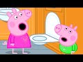 Peppa Pig S First Long Train Journey Experience Peppa Pig Family Kids Cartoons