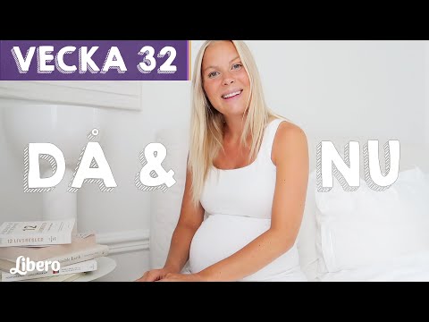 Skillnaden mellan mina graviditer! - Victoria Törnegren vecka 32