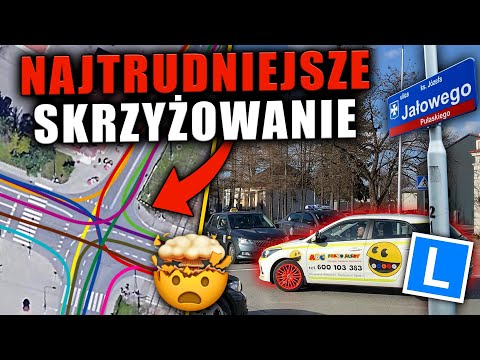 THE MOST DIFFICULT INTERSECTION IN RZESZÓW - HOW TO COPE WITH THE EXAM ON KSIĘDZA JAŁOWY STREET?