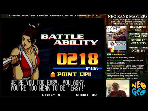 Neo Rank Masters - The King of Fighters '99: Millennium Battle