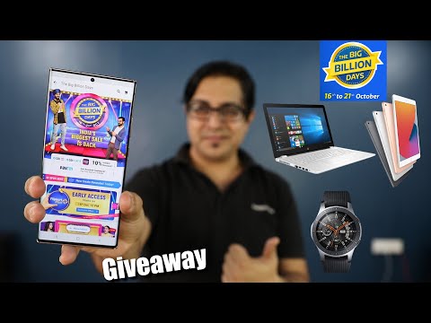 Flipkart Big Billion Day 2020 I Crazy Offers on Laptops & IPAD and Smartwatch I Giveaway
