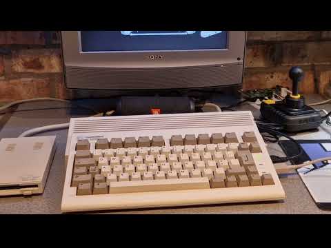 Mike's AMIGA A600 refurb test shakedown