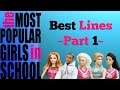 The Most Popular Girls In School | Best Lines 