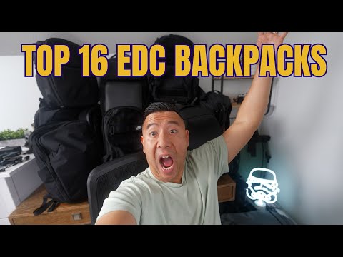 Top 16 EDC Backpacks You NEED in 2025/2026 (Ultimate Everyday Carry Guide!)