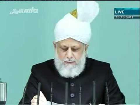 Shia Sunni or Adal wa Hakam khutba juma 2 12 2011 clip 2