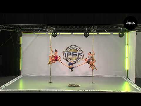 WPAC2024 ARTISTIC POLE GROUPS Gaia Pinna, Carlotta Giovanna Panesi, Aurora Catelani, Giulia Fialdini