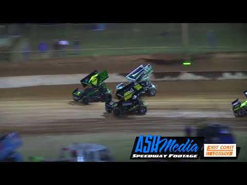 Sprintcars: ECL Track Championship R01 - Heat Race Highlights - Sept 2017 - Archerfield Speedway
