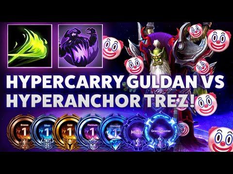 Guldan Horrify - HYPERCARRY GULDAN VS HYPERANCHOR TREZ! - Bronze 2 Grandmaster S3 2022