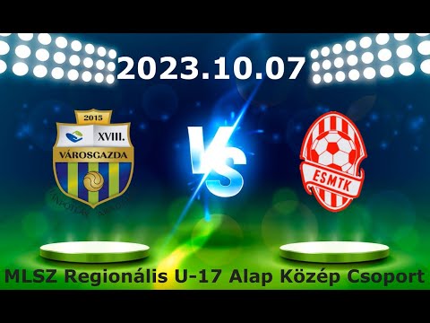 VÁROSGAZDA UA -  ESMTK U17 (2-3) 2023.10.07.