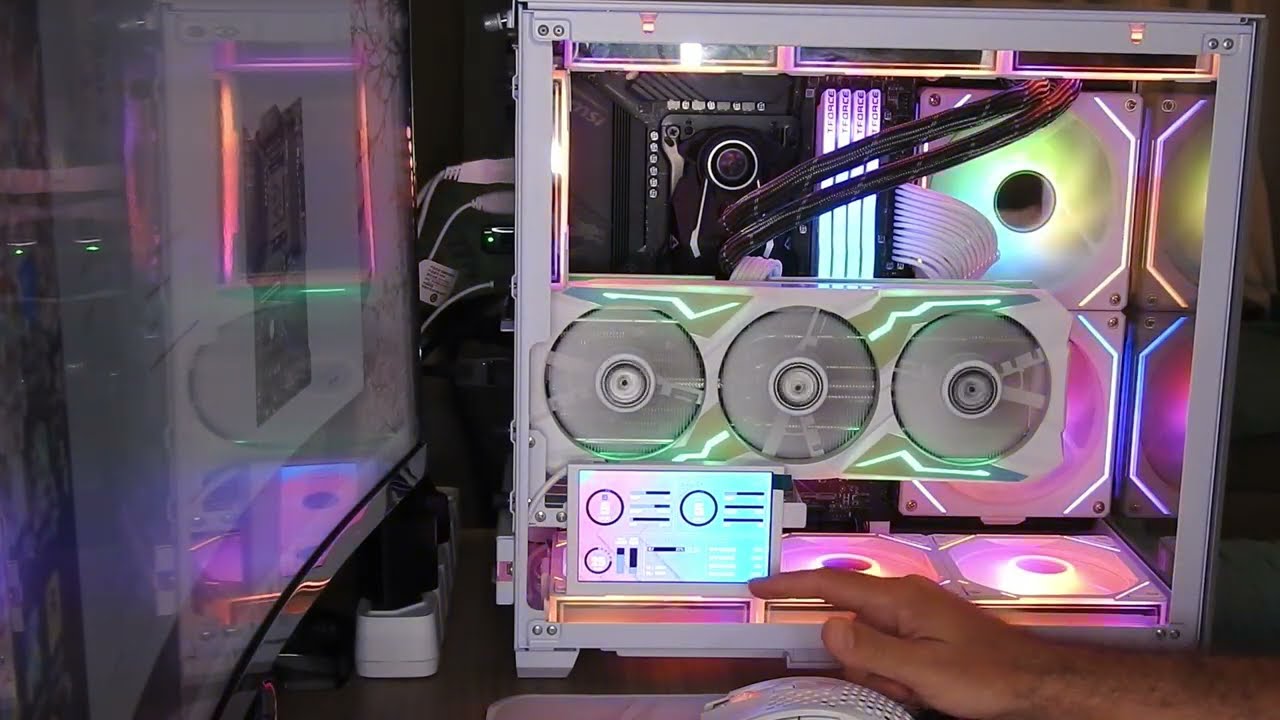 Respondendo comentários: Lian Li O11-D Mini Redragon Spec, VGA vertical, airflow e telinha monitora.