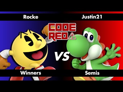 Code Red 32 WS - Rocke (PacMan) Vs. Justin21 (Yoshi)