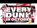 EVERY DUNK from the Chicago Bulls in October | Caruso, Lavine, DeRozan, Lonzo & more highlights