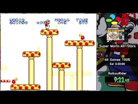 SNES Super Stars 2018 [122] - Super Mario All-Stars (All Games 100%) by RaikouRider