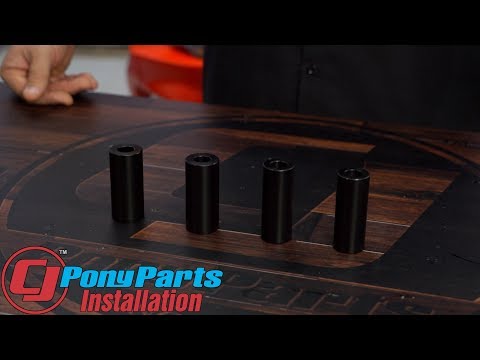 2018-2023 Mustang Steeda Rear Subframe Alignment Kit IRS Installation