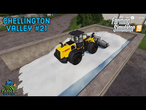 MAKING ALFALA SILAGE | Chellington Valley  EP21 - Farming Simulator 19 Timelapse