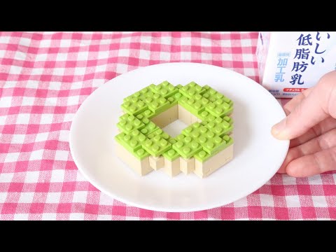 Cooking LEGO Matcha Glazed DONUT | LEGO COOKING In Real Life | Stop Motion Lego Food & Eating ASMR