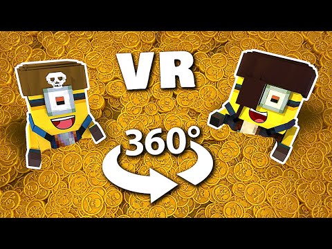 Minecraft 360° VR - MINIONS PIRATES