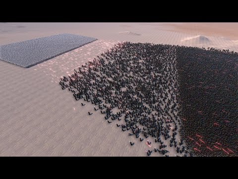 10.000 STORMTROOPERS vs 40.000 JEDI - Ultimate Epic Battle Simulator