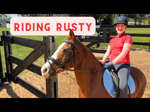 *EXCITING DAY* FIRST RIDE ON MY PONY RUSTY
