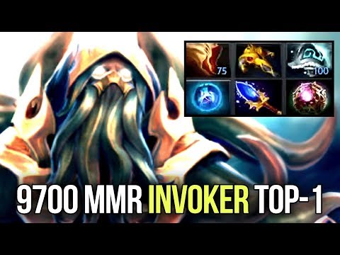 Ana 9700 MMR Top 1 Invoker on Dotabuff EPIC Invoker Gameplay - Dota 2
