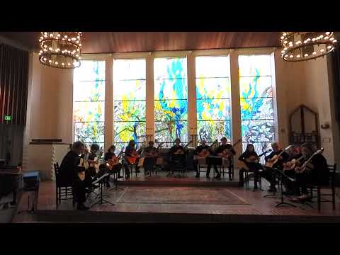 Villa Musica Classical Guitar Ensemble Performs "El Choclo" by Angel Villoldo