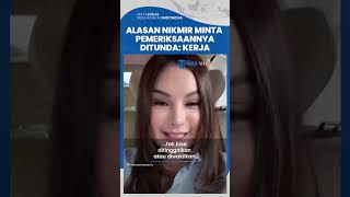 Minta Pemeriksaannya Ditunda, Nikita Mirzani Singgung Pekerjaan yang Tak Bisa Ditinggal