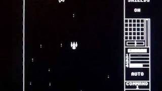 Starship Command on Acorn Electron vintage home computer. Gameplay & Commentary