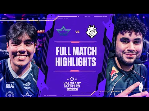 XLG vs G2 | MATCH HIGHLIGHTS | VALORANT Masters Santiago - Swiss Stage