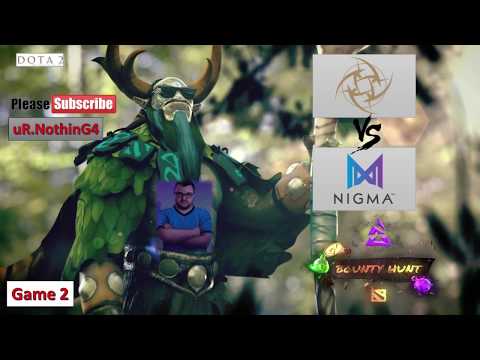 Nigma vs NiP | Game 2 - Bo3 | Lower Bracket BLAST Bounty Hunt | DOTA 2 LIVE