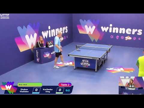 WINners CUP table 2  08.10  Zhukov Vladislav - Kurilenko Oleg  22:00