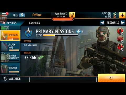 Kill Shot Bravo Region 19=18 Primary Mission Complete