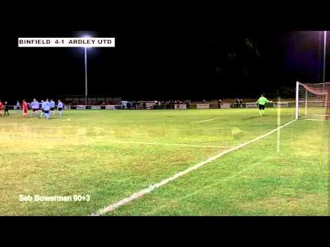 BINFIELD FC TV   BINFIELD 4 1 ARDLEY UNITED   FA Cup Q1 Replay   13 09 16