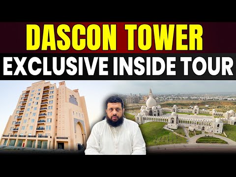 🏙️ DASCON TOWER | Exclusive Inside Tour ✨ | Bahria Town Karachi 🏢 #bahriatownkarachi #apartmenttour