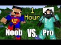 ONE HOUR of NOOB vs Pro Minecraft Ani ONE HOUR of NOOB vs Pro Minecraft Ani