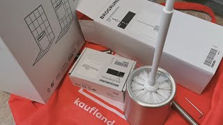 Assembling IKEA products - BROGRUND - Toilet brush, Toilet roll holder and Touch top trash can