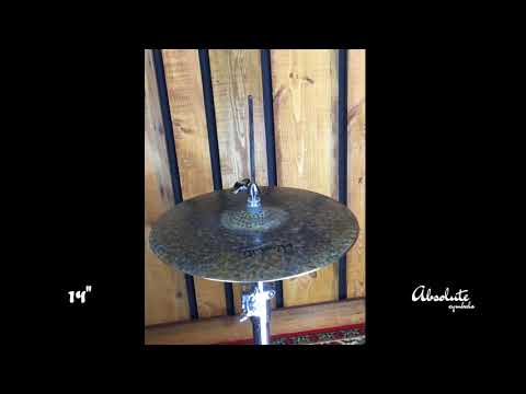 14" Absolute Cymbals Prototype Hi Hat - 1109/1406 grams