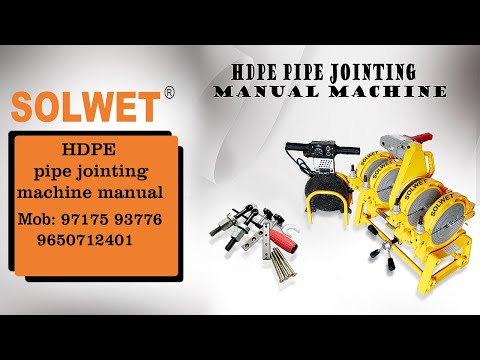 220v hdpe pipe fusion machine
