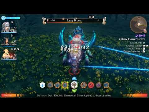 Xenoblade Chronicles - Unique Monster: Lazy Bluco
