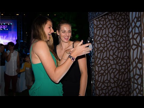 Halep, Muguruza, Pliskova and other WTA Stars attend the 2020 Dubai Player Party
