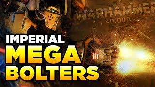 40K - IMPERIAL MEGA-BOLTERS (imagine an A-10 but x2) | Warhammer 40,000 Loregear