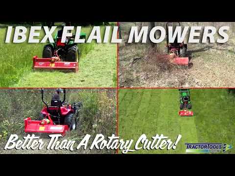 The Best Flail Mowers for Your Compact Tractor | Ibex Equipment