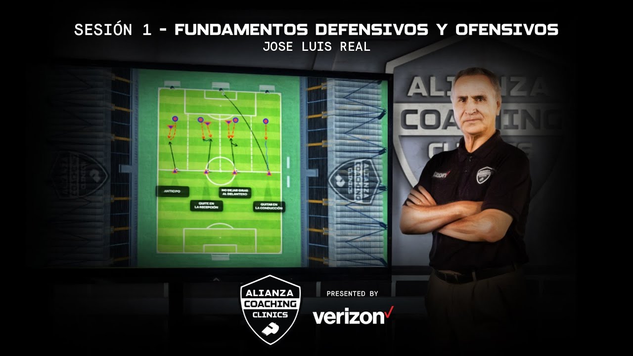 Coaching Clinics, Sesión 1: Fundamentos defensivos y ofensivos con José Luis Real