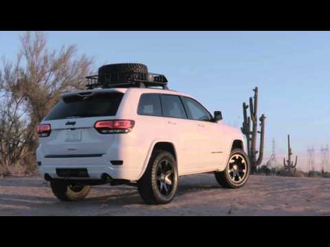 Atturo Trail Blade X/T Tires w/ Black Rhino Wheels on a  Jeep Grand Cherokee