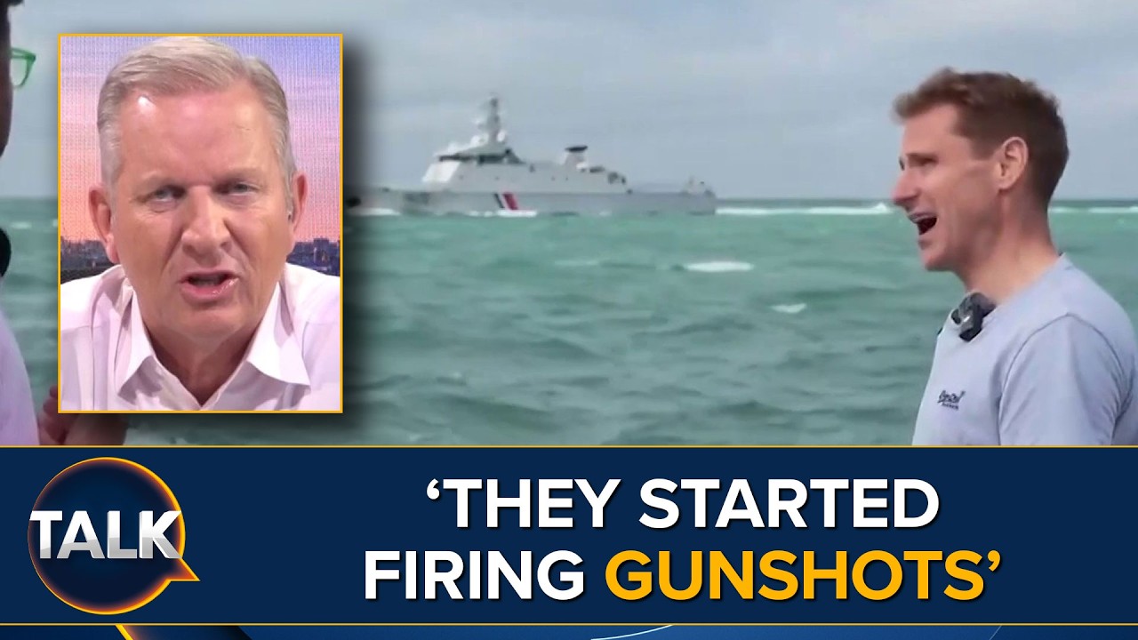 Video: Philp says French warship fired 17 shots near BBC interview boat off Boulogne