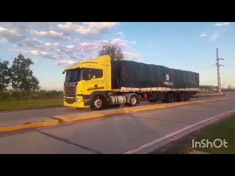 Camiones en RN19 , San Francisco , Cordoba , Argentina , video 169 . SUSCRIBITE !!