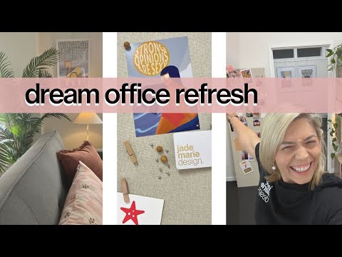 Creating a dream office | Decorating | Styling | Small Changes, Big Impact