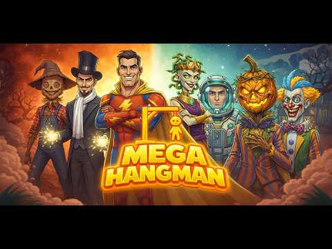 Mega Hangman: Word Trivia Quiz video thumbnail