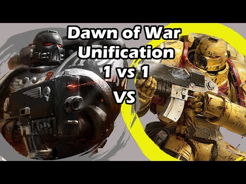 Dawn of War Unification: 1 vs 1 Raven Guard (Yao) vs Imperial Fists (Number6567)