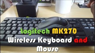 Video thumbnail for Logitech MK270 Wireless Keyboard and Mouse Combo Review by Ricardo Gardener